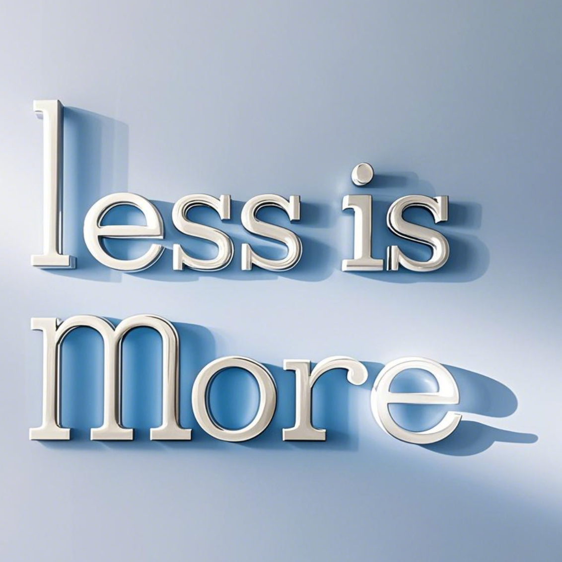 我们可以做的更少